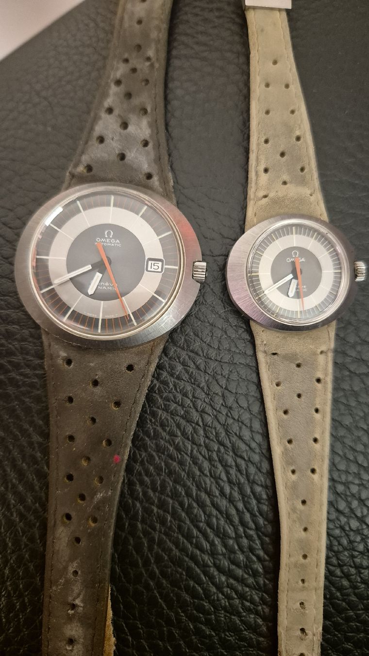 Omega Orologi: Zwei Omega Dynamic Geneve – Usato da Rämismühle venduto da beni0010