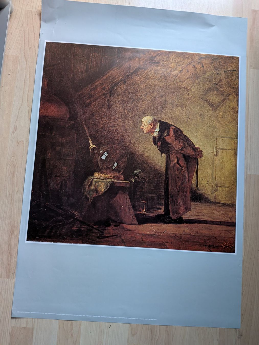 Foto & Immagini: CARL SPITZWEG: DER ALCHEMIST – Usato da Rotkreuz venduto da eulennest