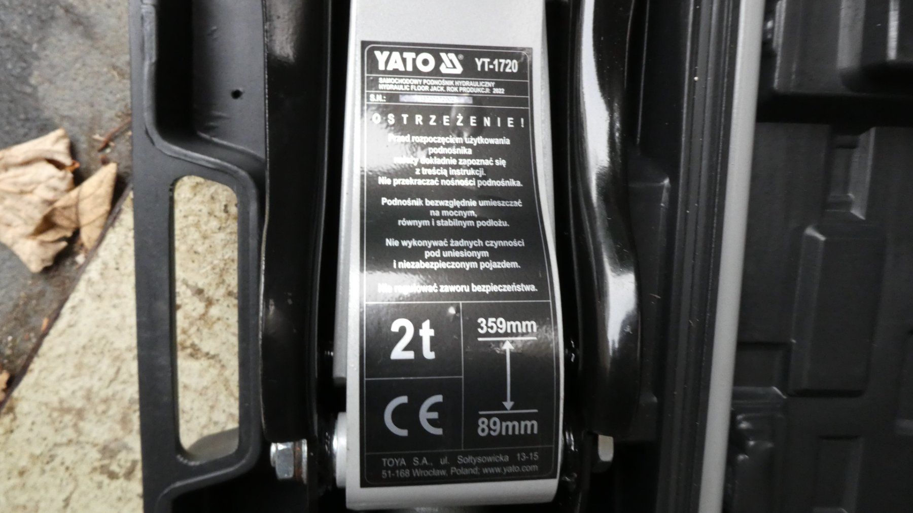Tutti gli attrezzi: Niederflur-Wagenheber YATO – Difettoso da Lausen venduto da Vectrex1 4