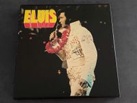 ELVIS PRESLEY BOX FROM FRANCE 1976 + 7 POSTER