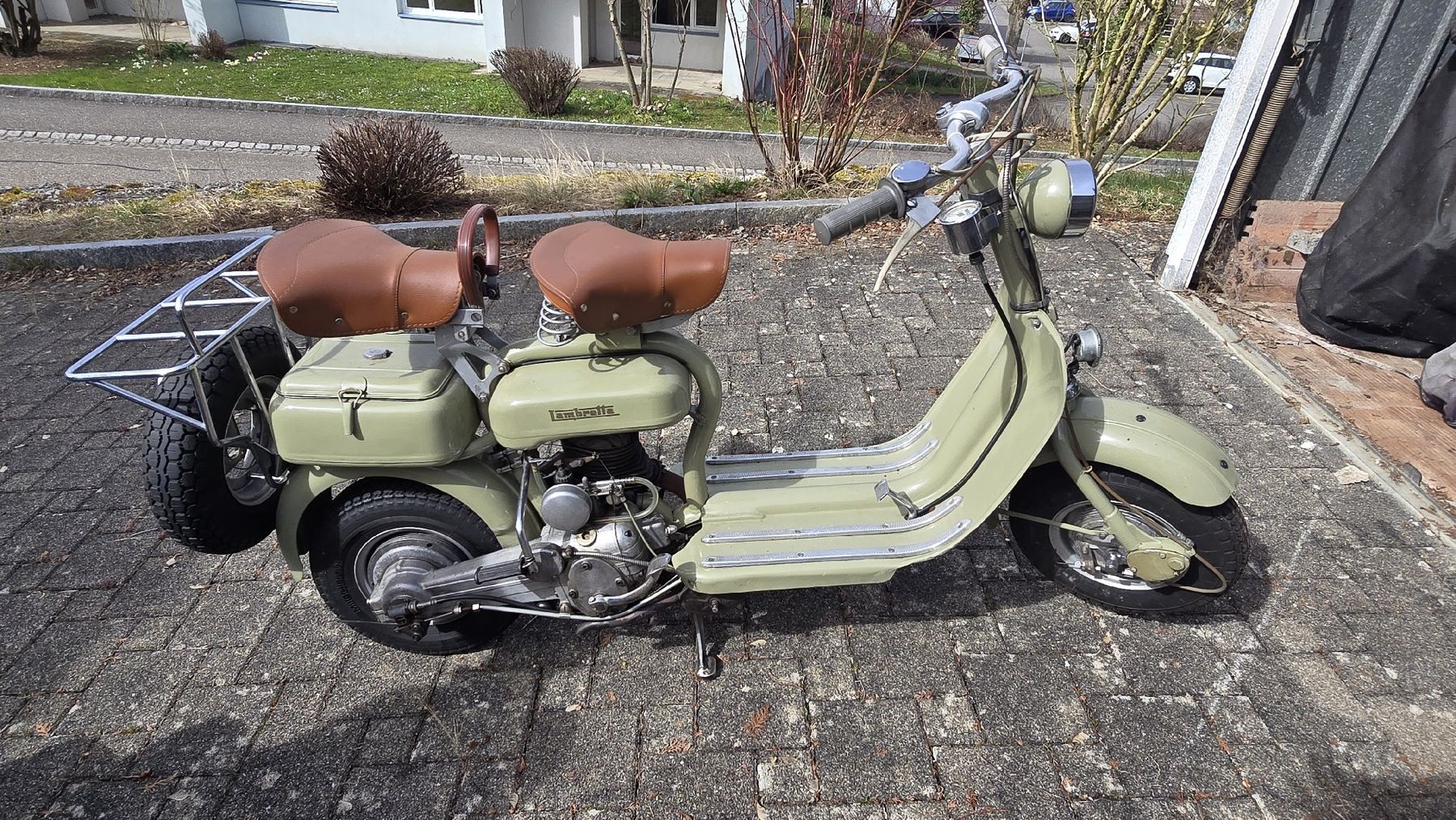 Scooter: Lambretta D 125 mit spez lenkschloss – Usato da Niederwangen BE venduto da Zimmo72 3