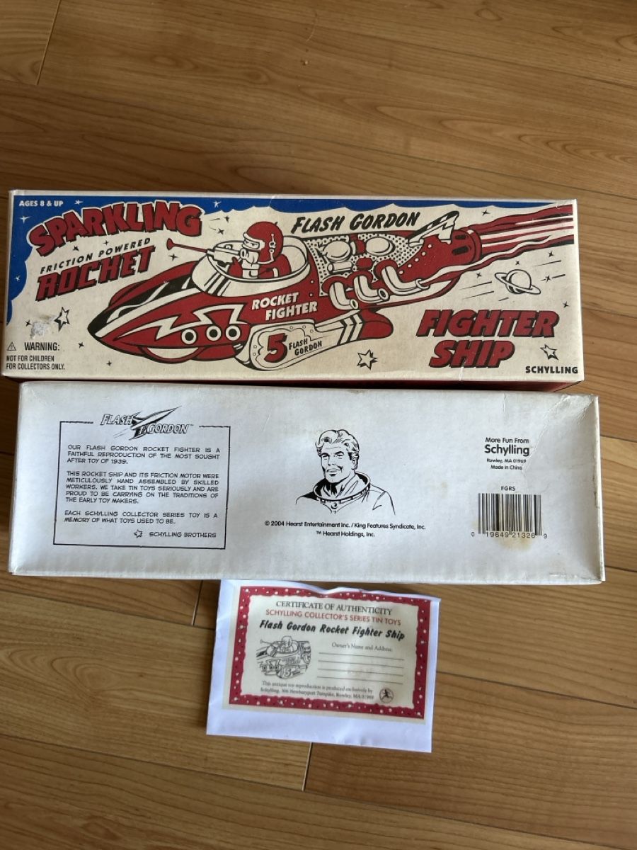 Spielzeuge: Schylling Flash Gordon Rocket Fighter 2004 - OVP – Gebraucht aus Bern von pacolino22 2