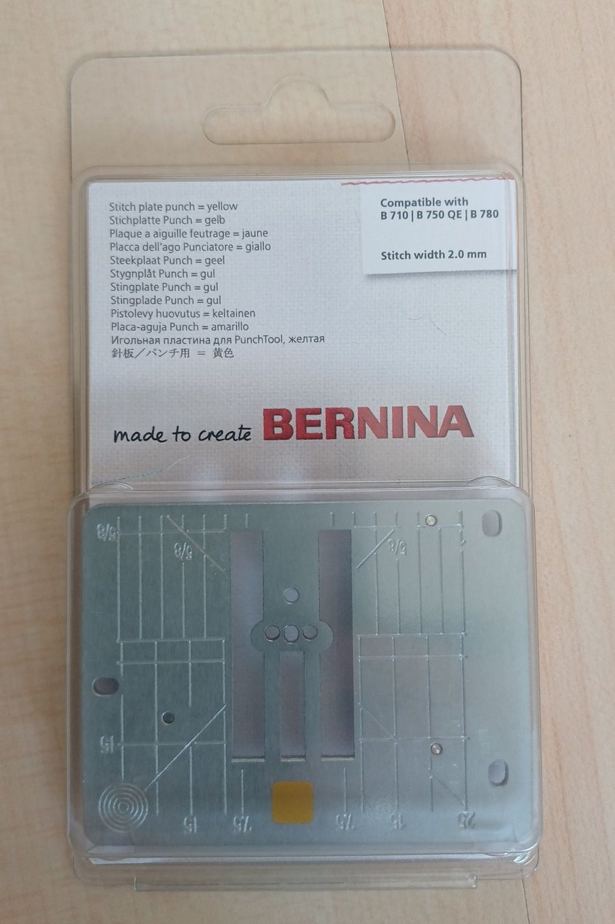 Bernina Nähmaschinen: Bernina PunchTool neu mit Stichplatte OVP – Gebraucht aus Rafz von hofgut 2
