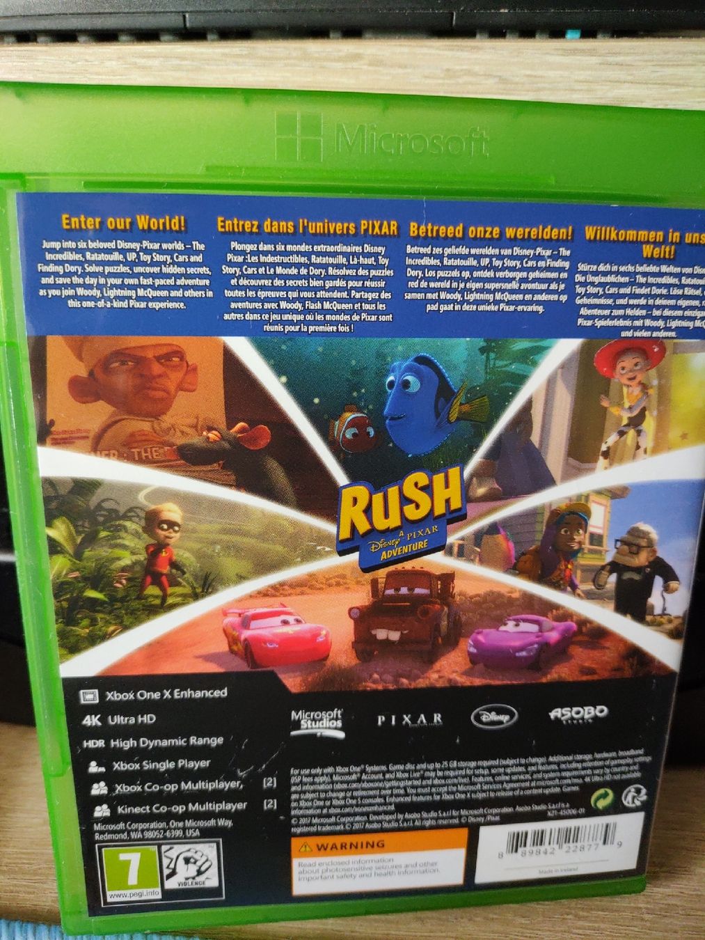 Microsoft Giochi: Jeu Vidéo XBOX ONE Rush Disney Pixar Aventure – Usato da fribourg venduto da GameSpot 1
