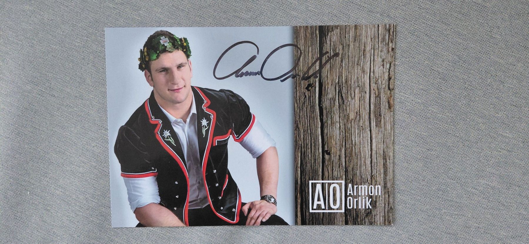 Autografi: Autogrammkarte Armpn Orlik – Usato da Schmerikon venduto da Olympia04