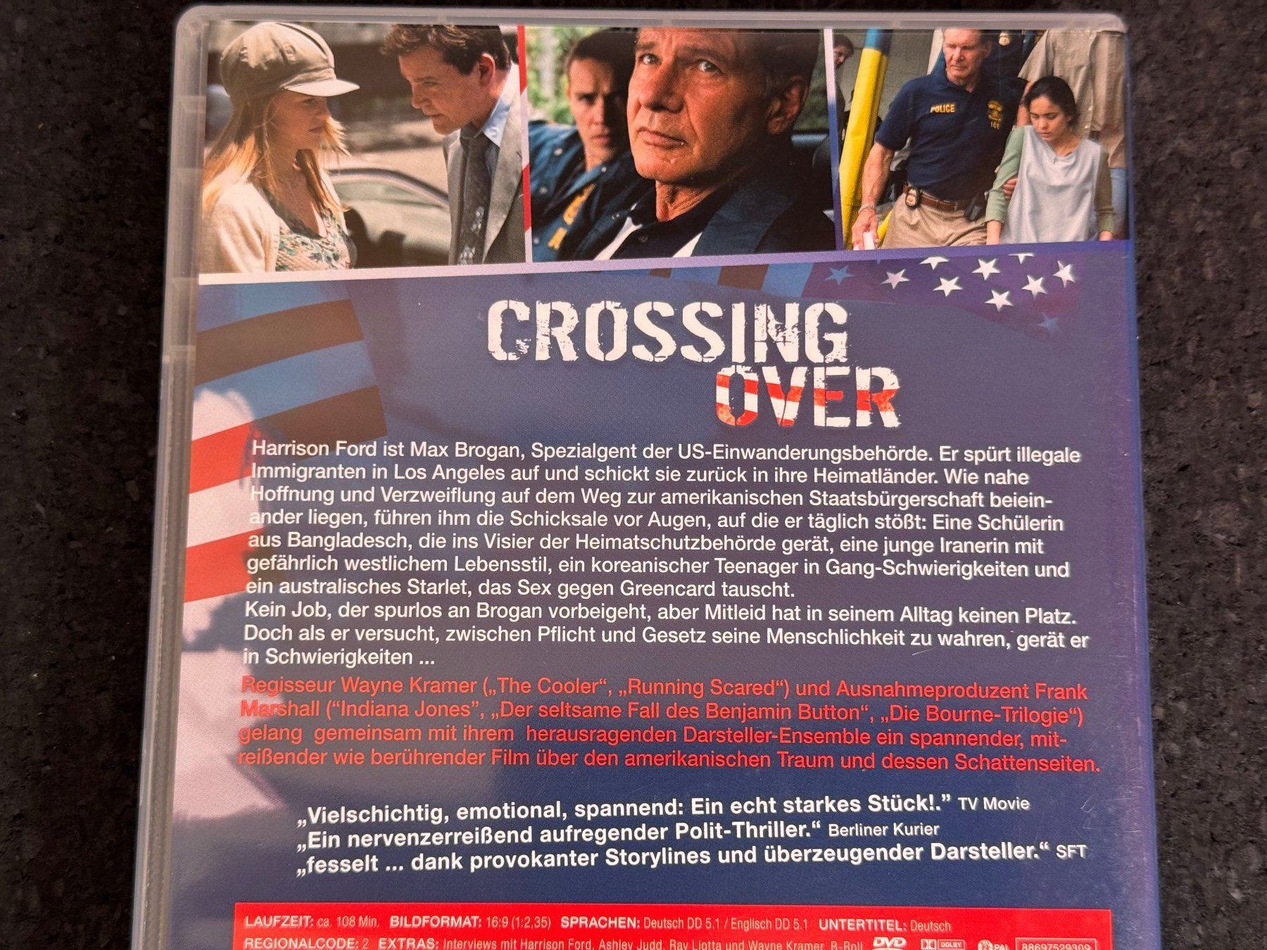 Tutti i DVDs: CROSSING OVER DVD DE/EN – Usato da Fribourg venduto da tschjoly 2