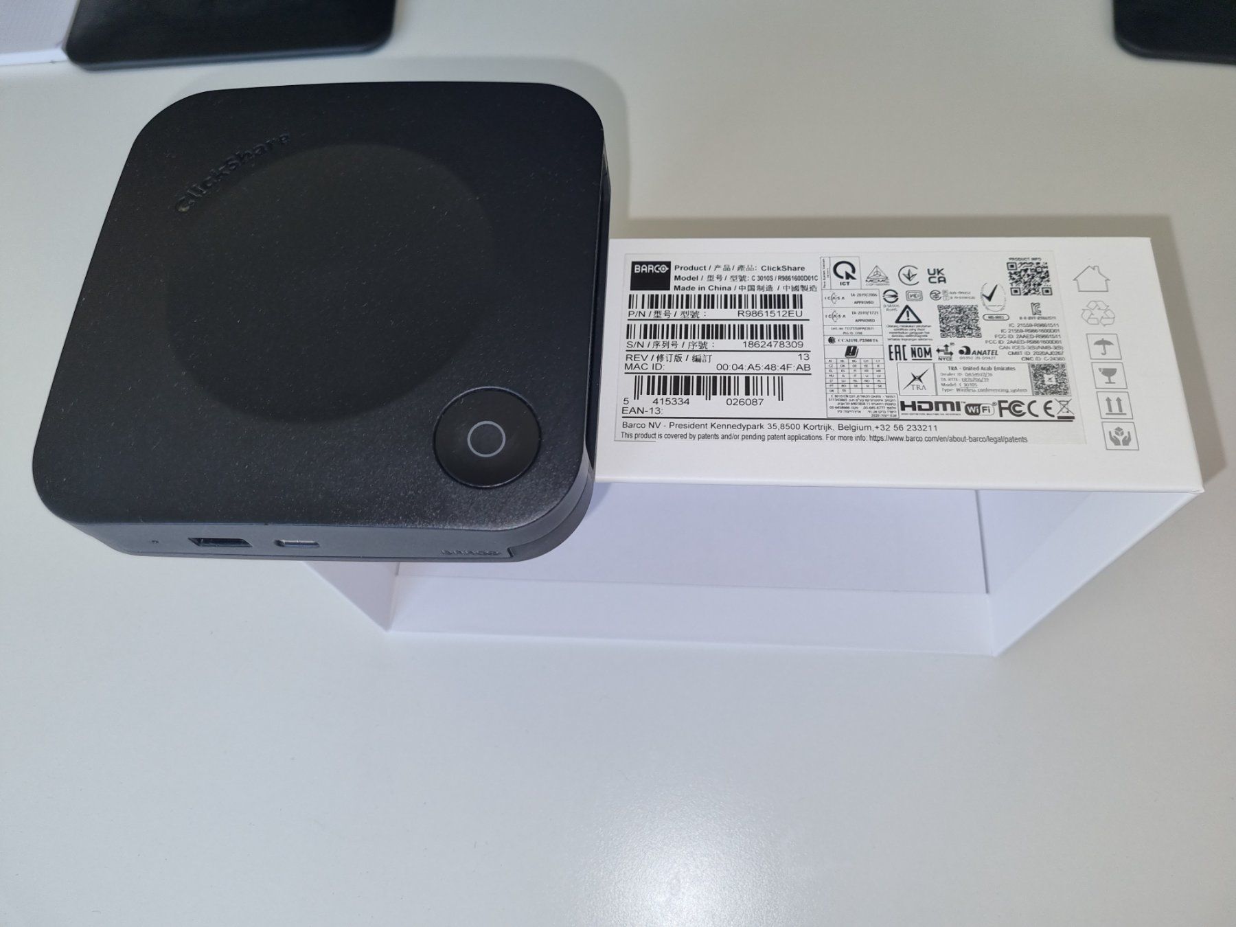 Lettore multimediale & Streamer: Barco ClickShare CX-20 inkl. 1x Dongles & Netzteil – Usato da Volketswil venduto da SupragSolutionsAG 1
