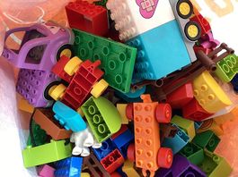 2,5 kilos de Lego Duplo en vrac