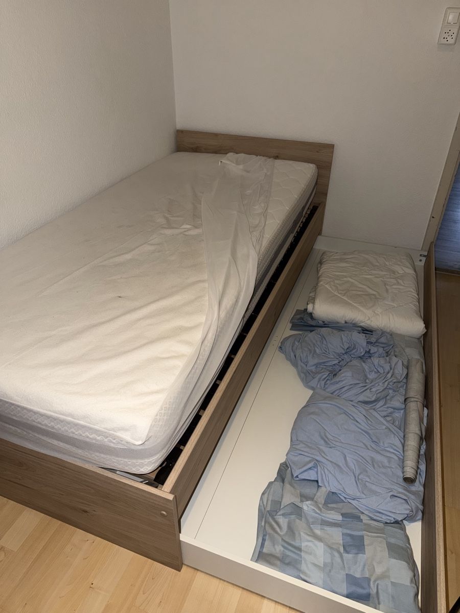 Letti: Single Bed with Pull-out Guest Bed Wood Look Used Condition – Nuovo (secondo la descrizione) da Schlieren venduto da anacsribeiro30 3
