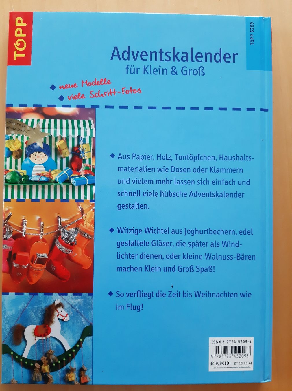 Libri: Bastelbuch TOPP "Adventskalender für Klein und Gross" – Usato da Effretikon venduto da Misterdyn 3