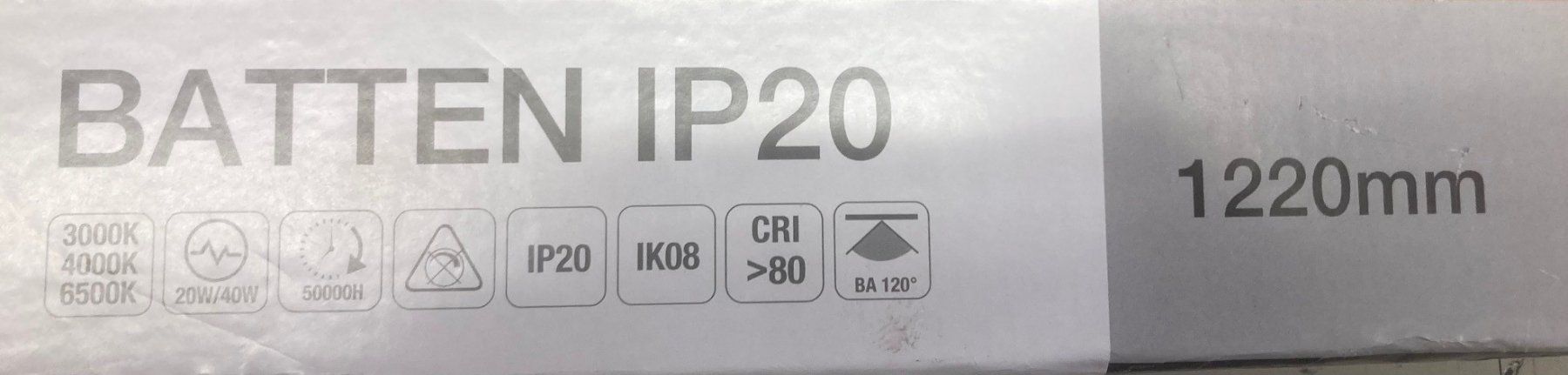 Lampade: !!!LED BALKENLEUCHTE 1220mm NEU !!! – Nuovo e nell'imballaggio originale da Illnau venduto da Spinnenbob 1