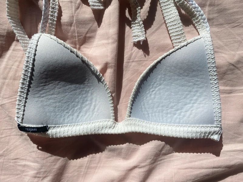 Tezenis Costumi da bagno & Bikini: Bikini top white Tezenis – Usato da Arzo venduto da val_55vd 2