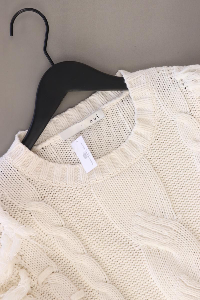 Maglioni & Felpe: Oui Grobstrickpullover Gr. 40 weiß – Usato da Neustadt an der Waldnaab venduto da SecondLifeFashion 2