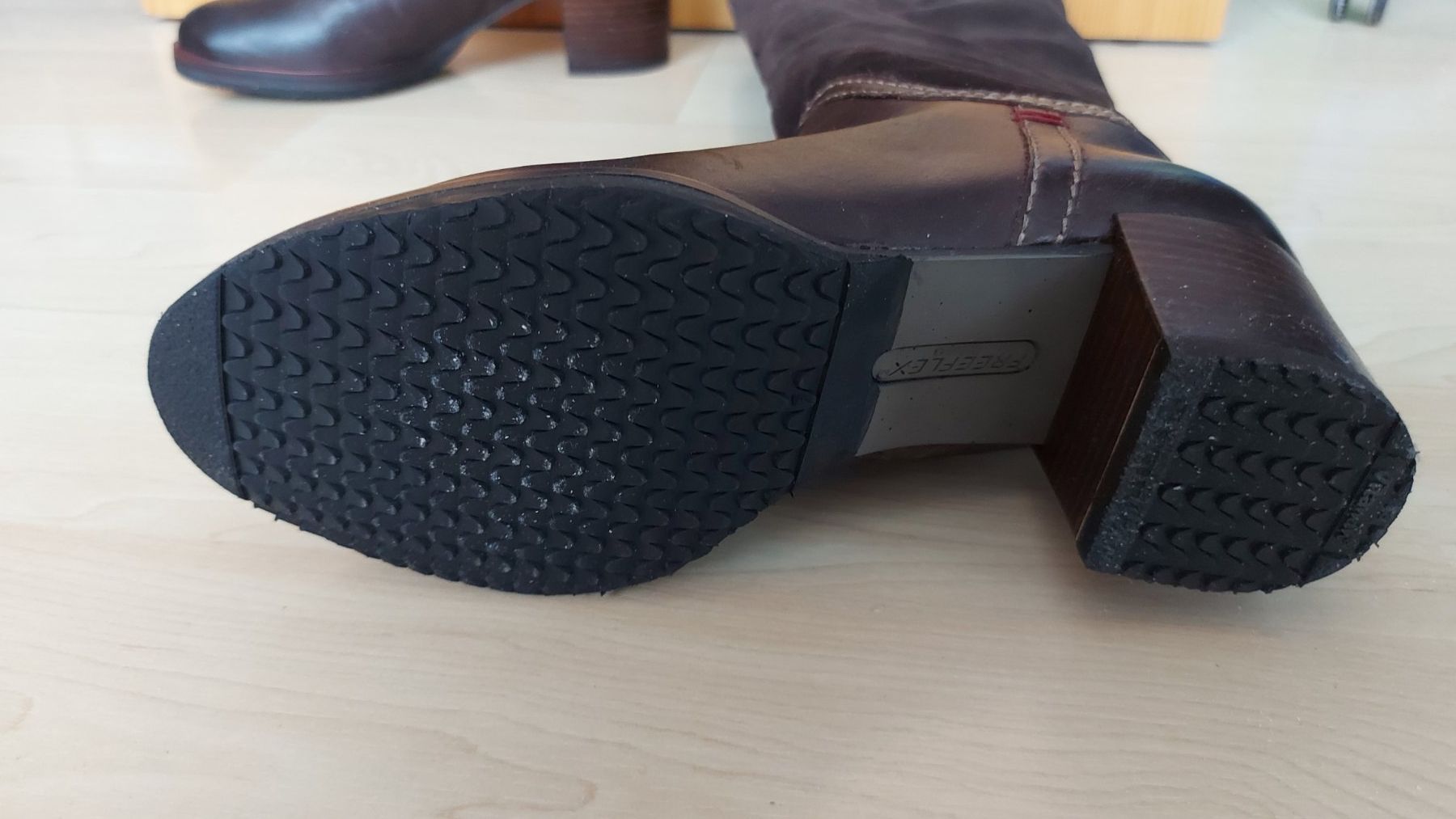Scarpe da donna: Leder-Stiefel braun, Gr. 36 – Nuovo (secondo la descrizione) da Rotkreuz venduto da eri_t25d 9