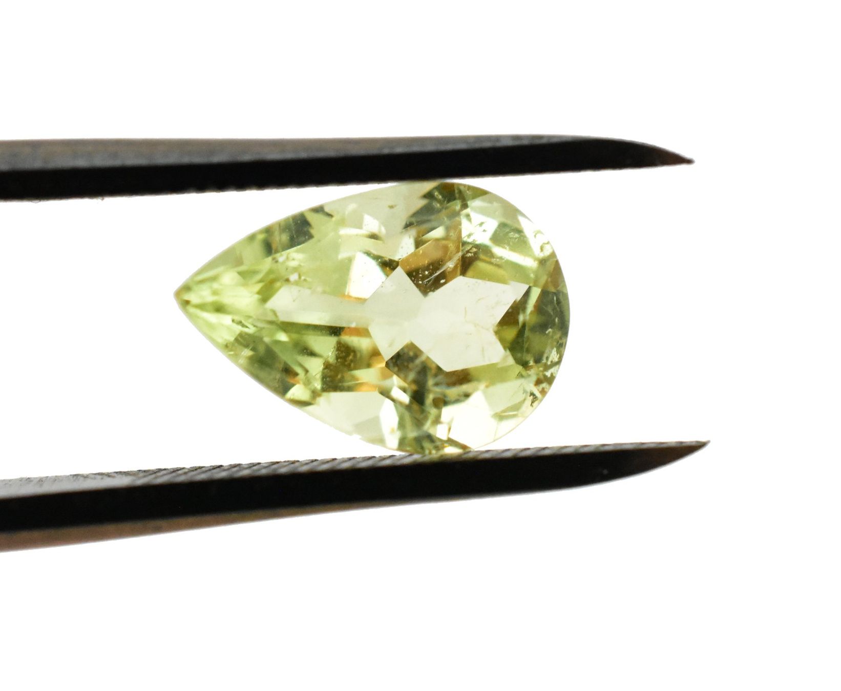 Pietre preziose: Beryll-Heliodor-2.105 ct -Birnen Schliff-Idar-Oberstein – Nuovo e nell'imballaggio originale da Berlingen venduto da inf_rn5k 4