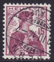 SBK-Nr. 122 (Helvetia Brustbild II, 1909) Vollstempel BERN