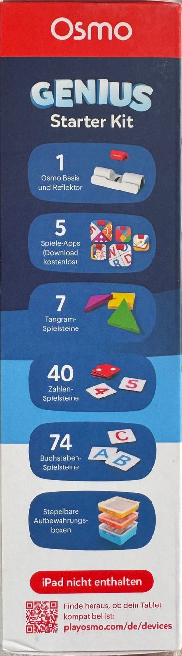 Giochi: Osmo Genius Starter Kit for iPad - Educational Fun for Kids – Nuovo e nell'imballaggio originale da Davos Platz venduto da bongovern 2
