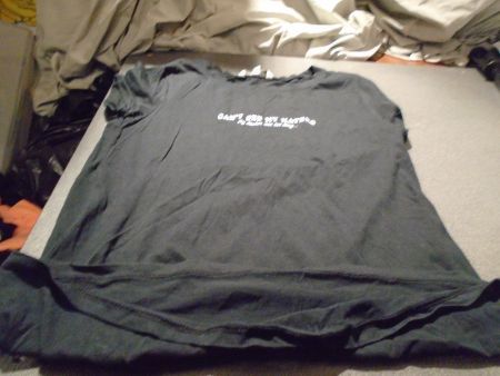 T-Shirt Grösse XS, Clockhouse, schwarz