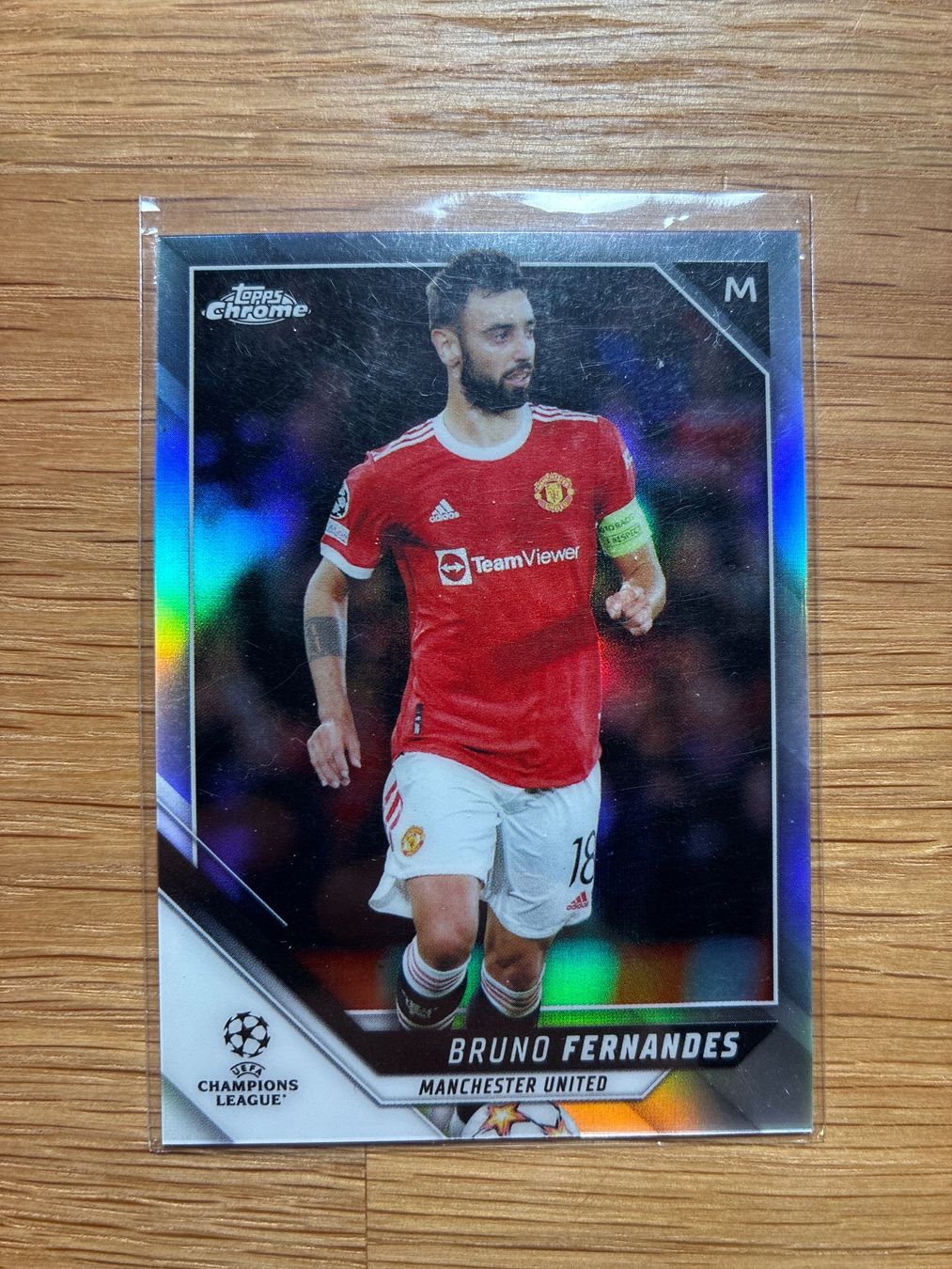 Topps Carte collezionabili: Topps Chrome Bruno Fernandes Machester Utd. Refractor – Usato da Solothurn venduto da MegaDaggi