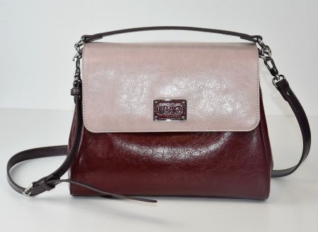 LIU JO Damen Tasche Schultertasche/weinrot,rosa/30x21x15/Neu
