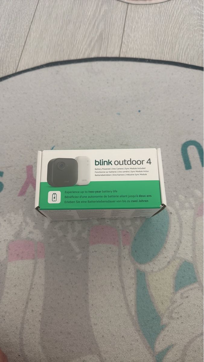 Camcorder: Blink outdoor 4 - Caméra et Sync Module inclus – Neu und originalverpackt aus Genève von ono_f8gl