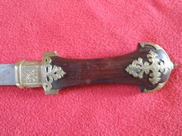 Krumsäbel - Dolch  (sehr schöner Zustand) 43 cm