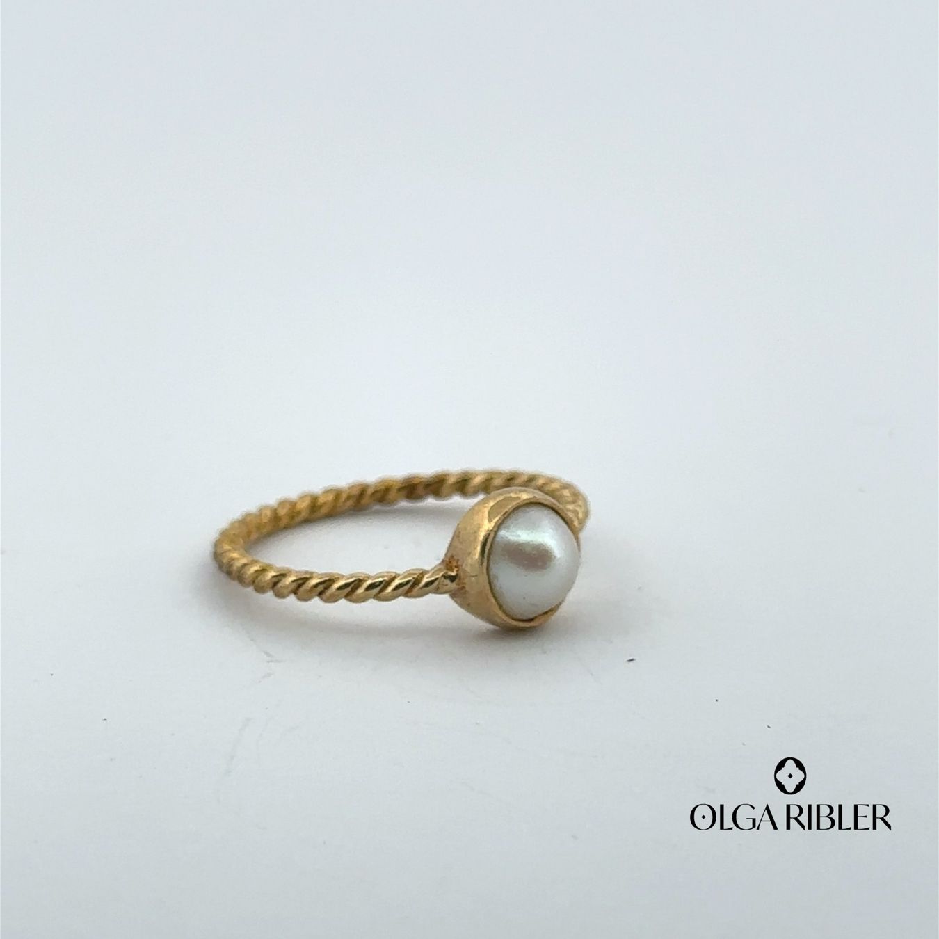 Olga Ribler Anelli: Unikate Silber Ring 925 mit Barock Perle Grösse 56 – Nuovo (secondo la descrizione) da Luzern venduto da Schmuckoutlet 4