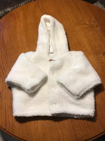 Manteau à capuche fille