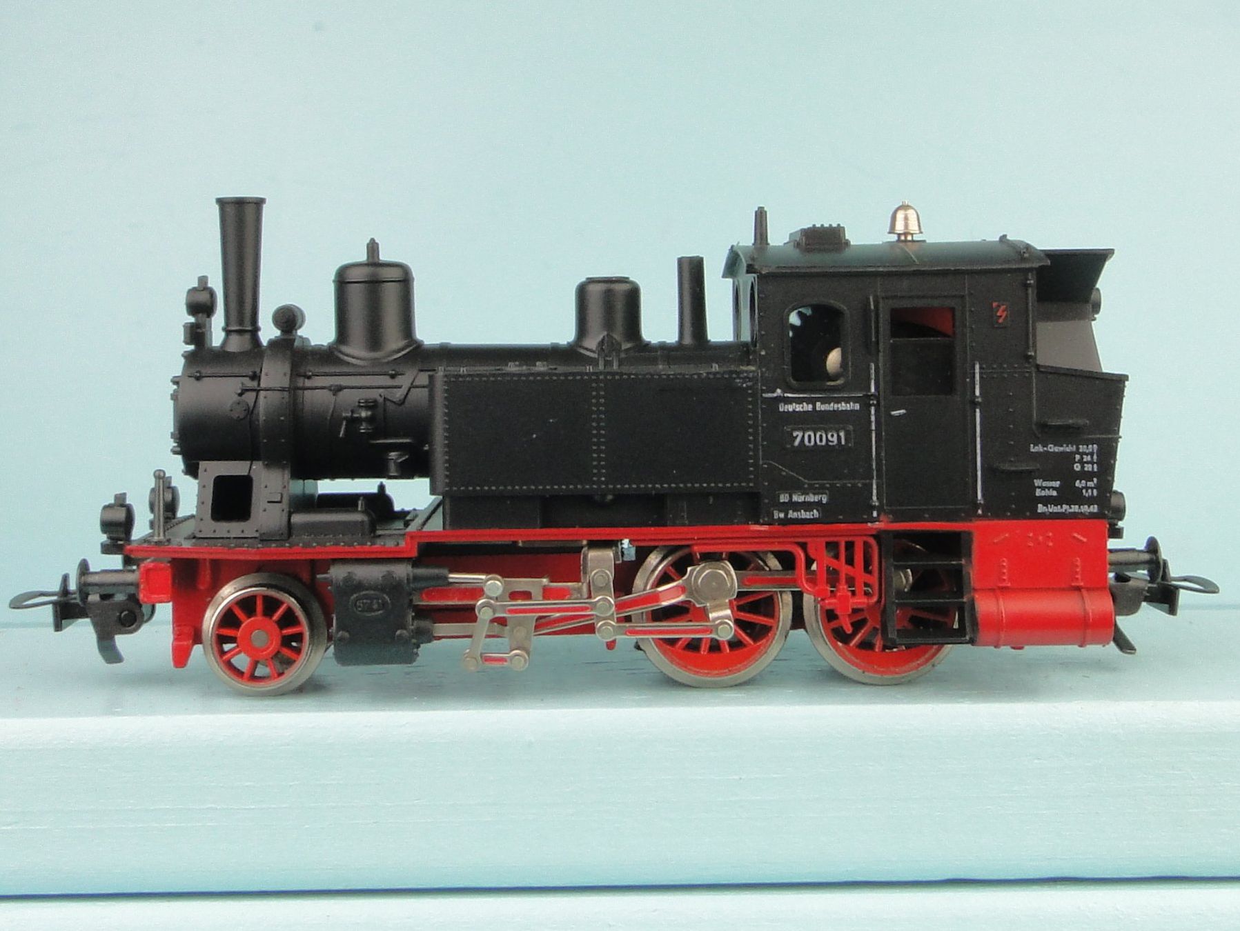 Fleischmann Modelleisenbahnen: Fleischmann 4016 H0 BR 70, Märklin Kupplung – Gebraucht aus Bülach von cann11 1