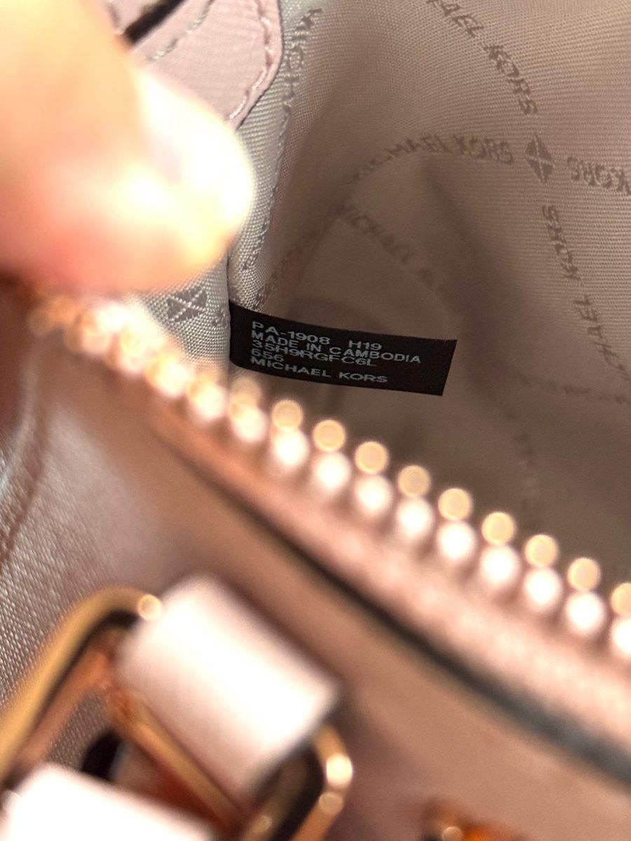 Michael Kors Borse & Zaini: Michael Kors Mini Bag - Pale Pink with Gold Hardware – Usato da Abtwil AG venduto da Truman909 3