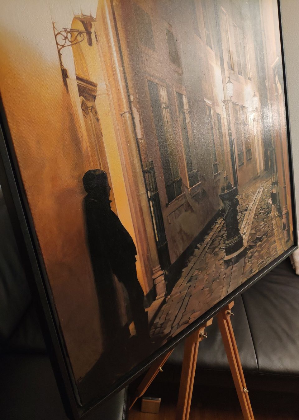 Gemälde: Acrylgemälde auf Leinwand "La rue des âmes" – Neu (gemäss Beschreibung) aus Greifensee von fran_cois 7