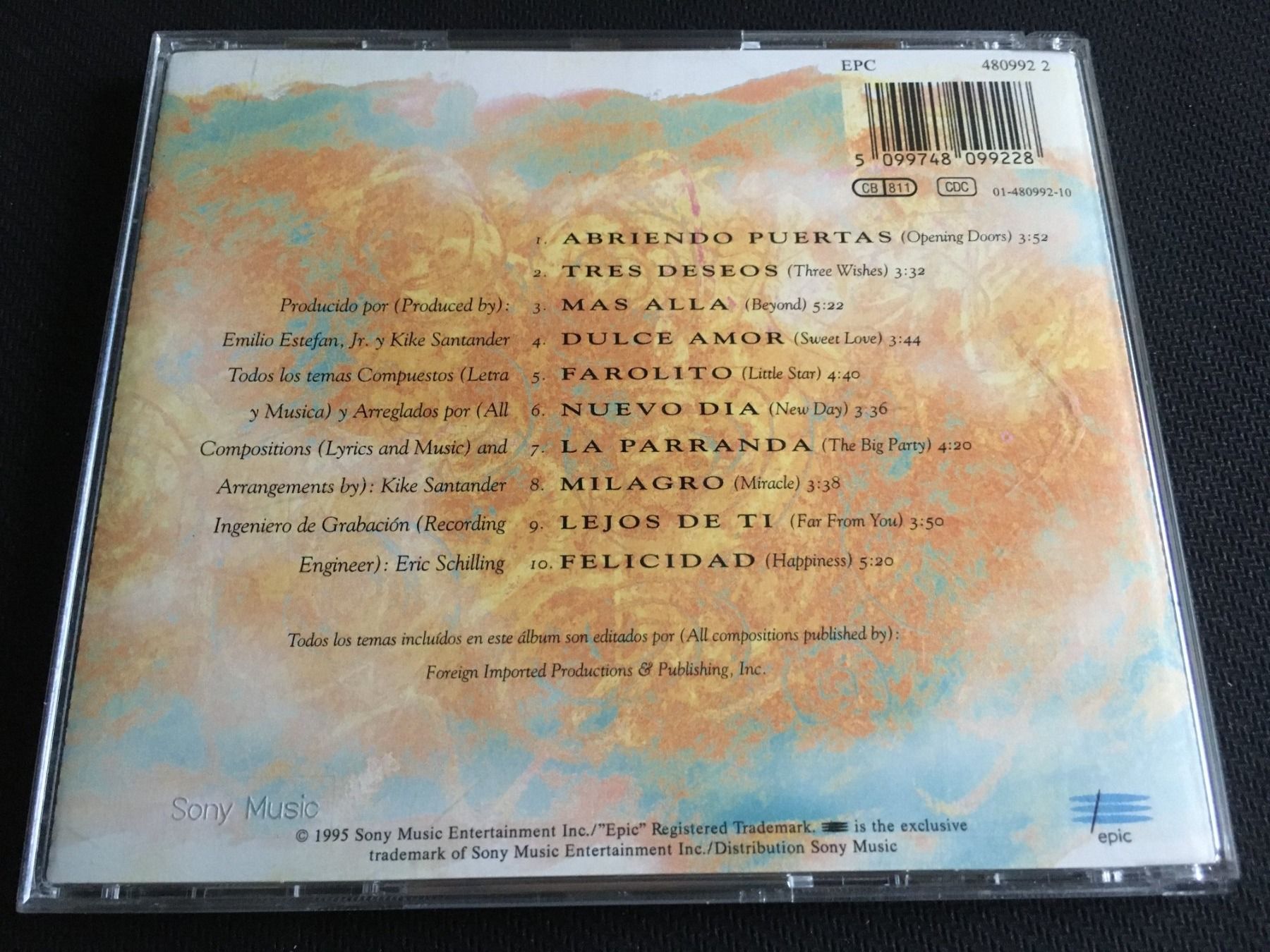 CD: Gloria Estefan - Abriendo Puertas -CD- – Usato da St.Gallen venduto da MedienJoe 1