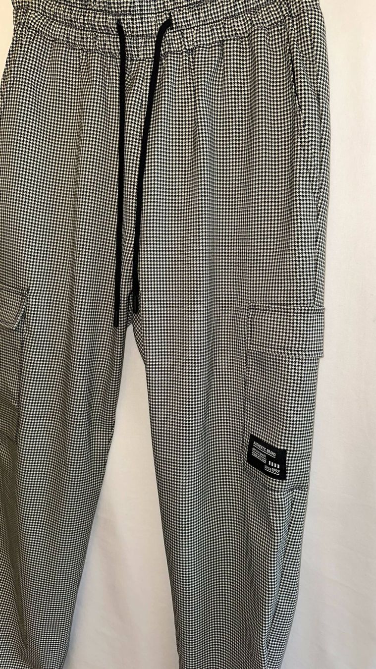 Pantaloni: Cargo Hose kariert Gr. XS / S – Nuovo e nell'imballaggio originale da Sarmenstorf venduto da taosun 1