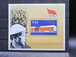 DDR 1976 Palast Berlin Block 45**