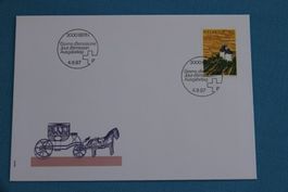 PTT, FDC, 200 Jahre Tourismus, 4.9.1987