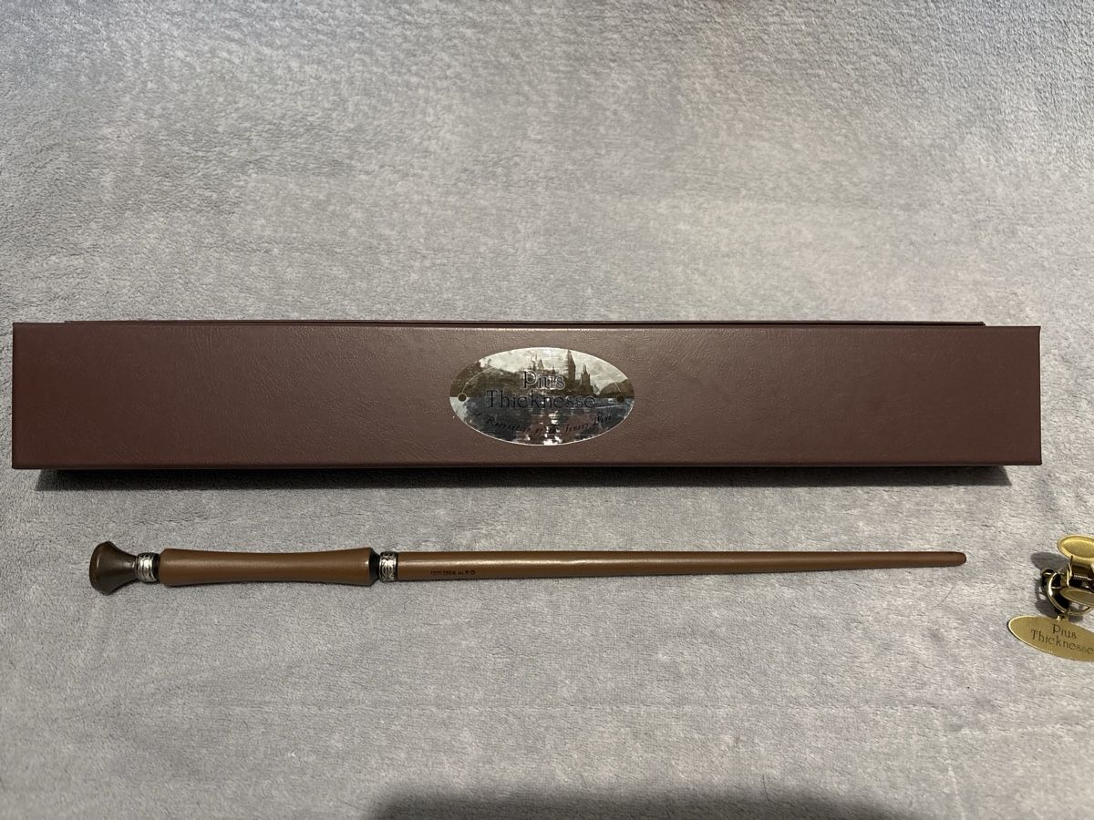Statuette: Zauberstab Harry Potter Pius Thicknesse Neu mit Box – Nuovo (secondo la descrizione) da Zürich venduto da zimtstern45