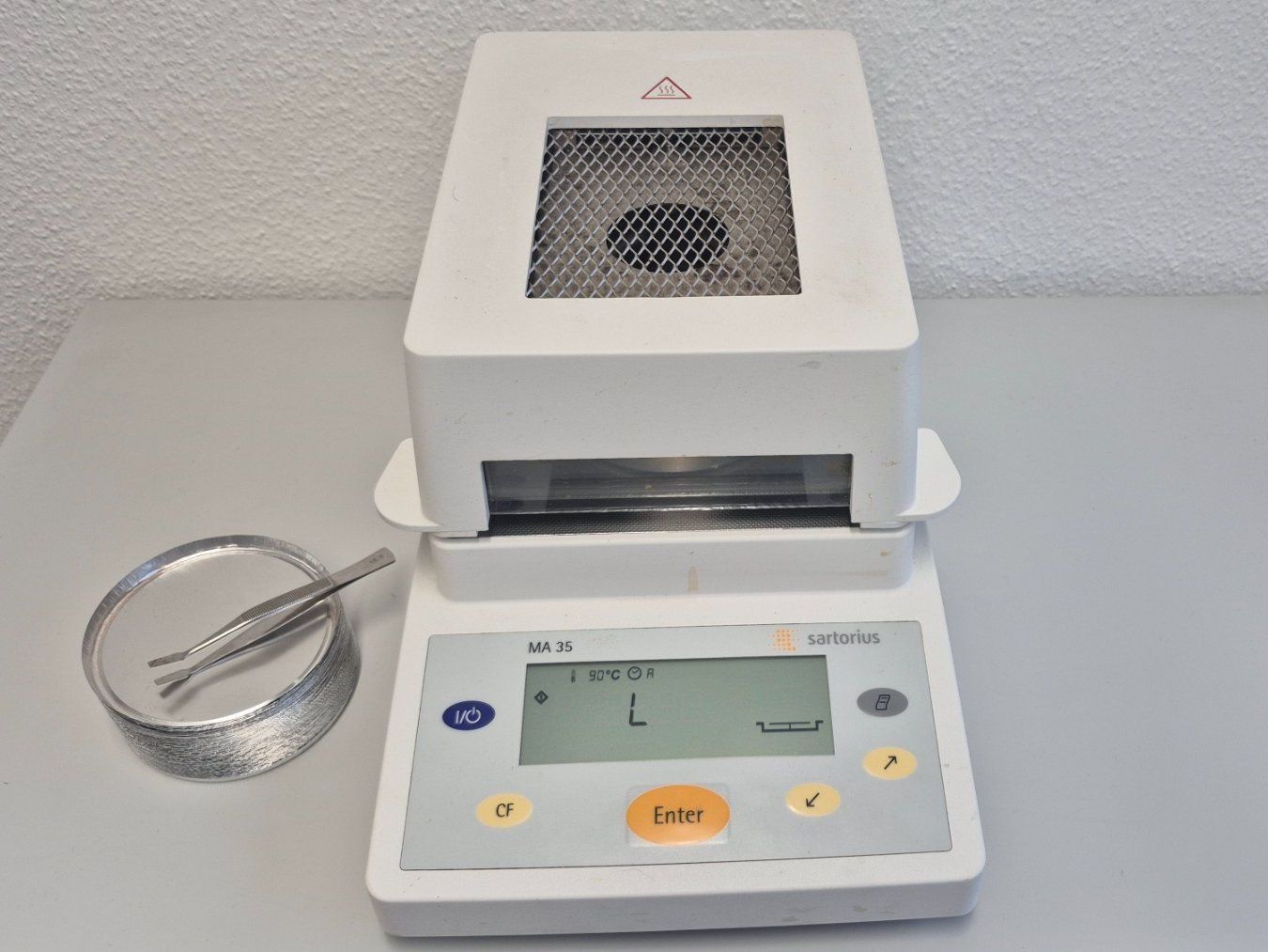 Misurare: Feuchtigkeitsmessgerät Sartorius MA 35 – Usato da Winterthur venduto da cbe_5ph7