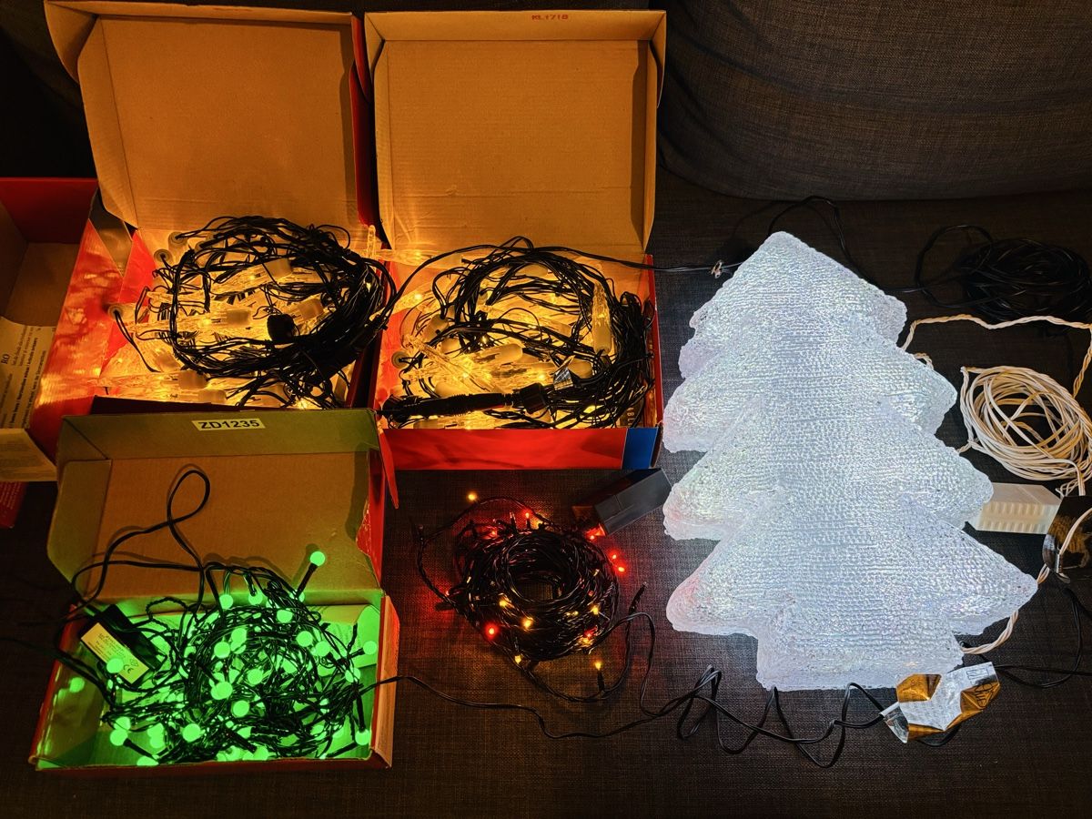 Lichterketten & Leisten: Weihnachtsbeleuchtung 5x Konstsmide – Gebraucht aus Zürich von dennisbooker2001 2