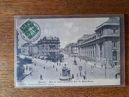 Ancienne CP de Genève  - Chantepoulet et Mont-Blanc 1910