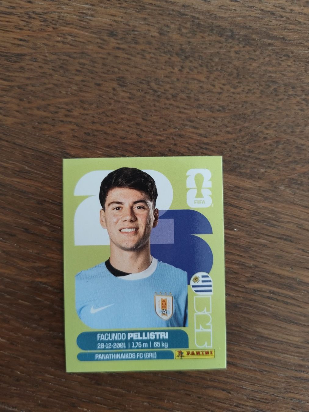 Panini Sammelbilder & Trading cards: Panini WM 2026, URU 20, Pellistri – Gebraucht aus Aarburg von gloeckgloeck