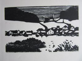 JOSEF WELTI HOLZSCHNITTSIGNIERT