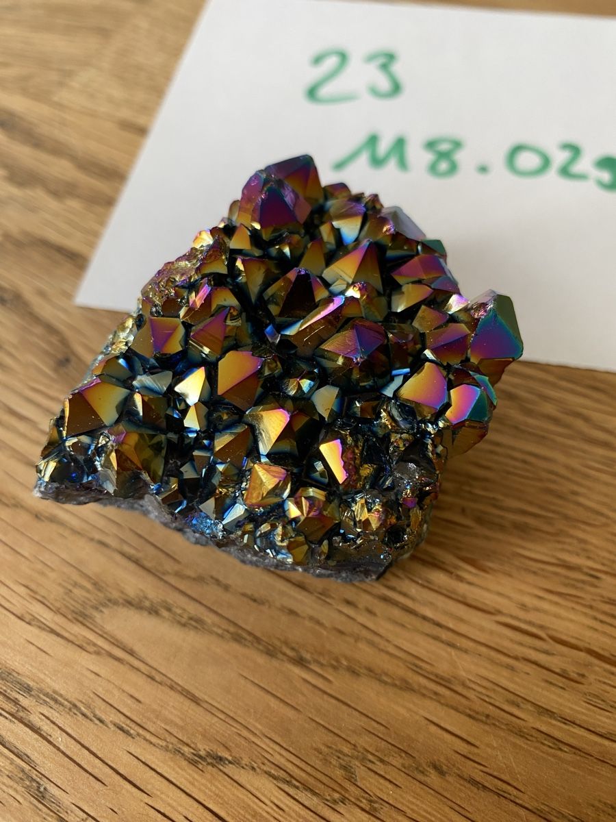Pietre preziose: Aura Titanium Amethyst Cluster – Usato da Flawil venduto da Naphtali 4