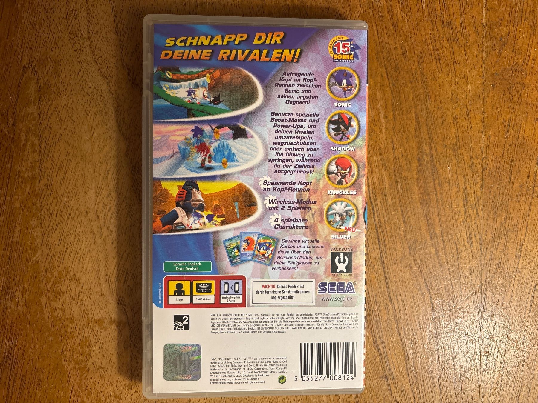 Sony Spiele: SONIC RIVALS - Sony Playstation PSP – Gebraucht aus Zürich von hiddentreasures_zh 1