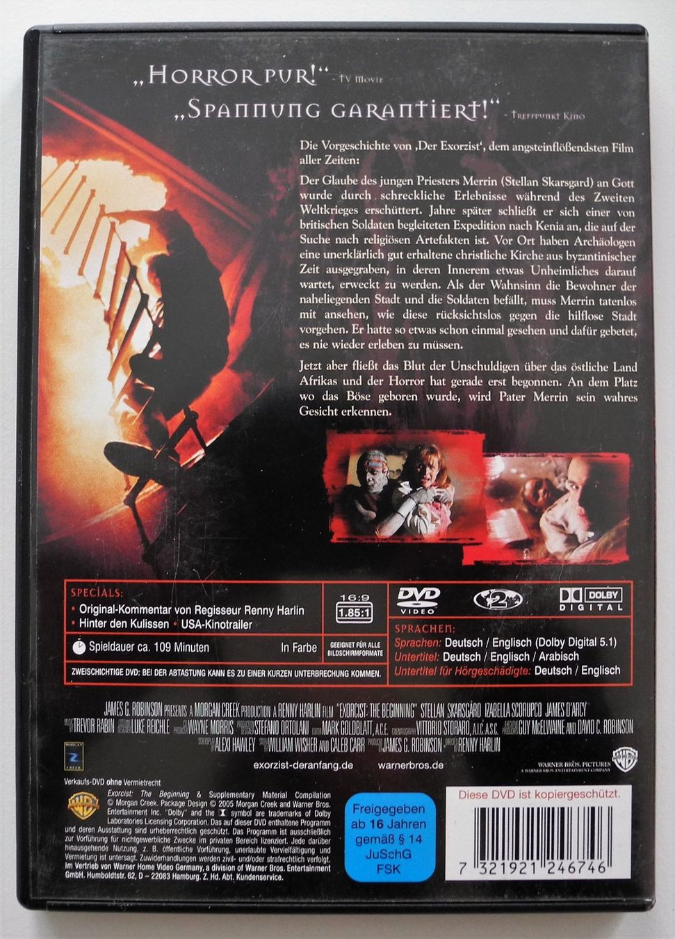 Alle DVDs: Exorzist DER ANFANG – Gebraucht aus Schlossrued von Hier_und_Jetzt 1