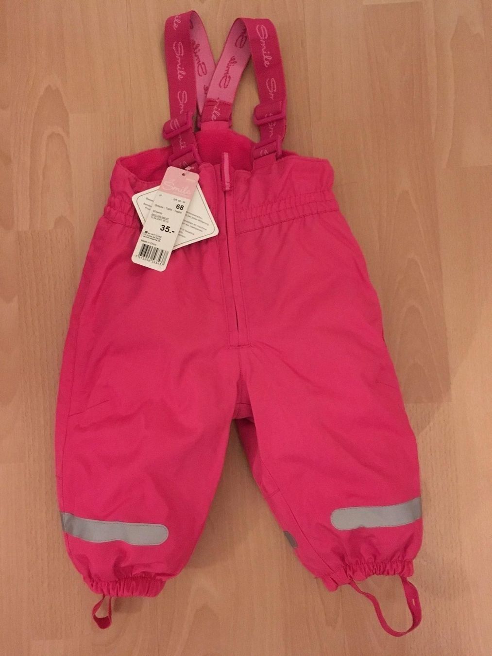 Hosen: Matsch-Schnee-Hose, pink, Gr. 68, neu – Neu und originalverpackt aus Hünenberg See von spartakus02