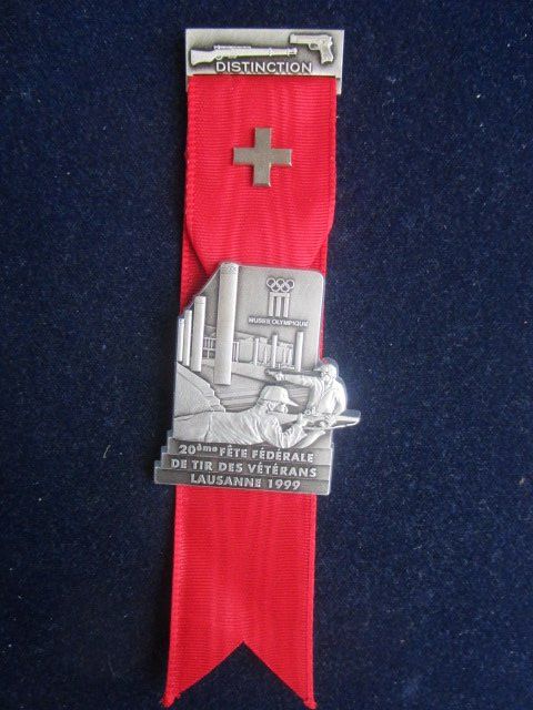 Medaillen: Eidg. Veteranenschiessen Lausanne 1999 – Neu (gemäss Beschreibung) aus Luzern von Horoskop1