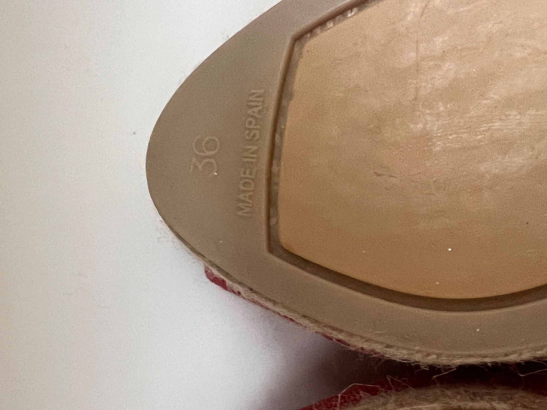 Scarpe da donna: Espadrilles compensées Castaner rouges, taille 36, été! – Nuovo (secondo la descrizione) da Cologny venduto da aidakr 5