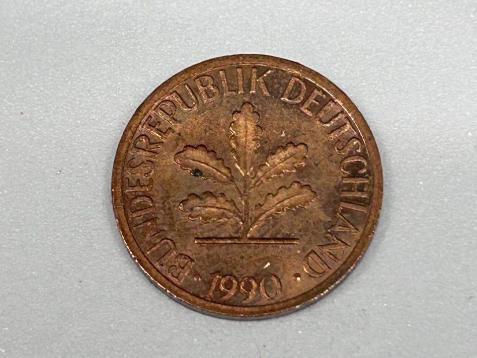 Tutti le monete: 1 Pfennig 1990 – Usato da Giubiasco venduto da LorisVale 1