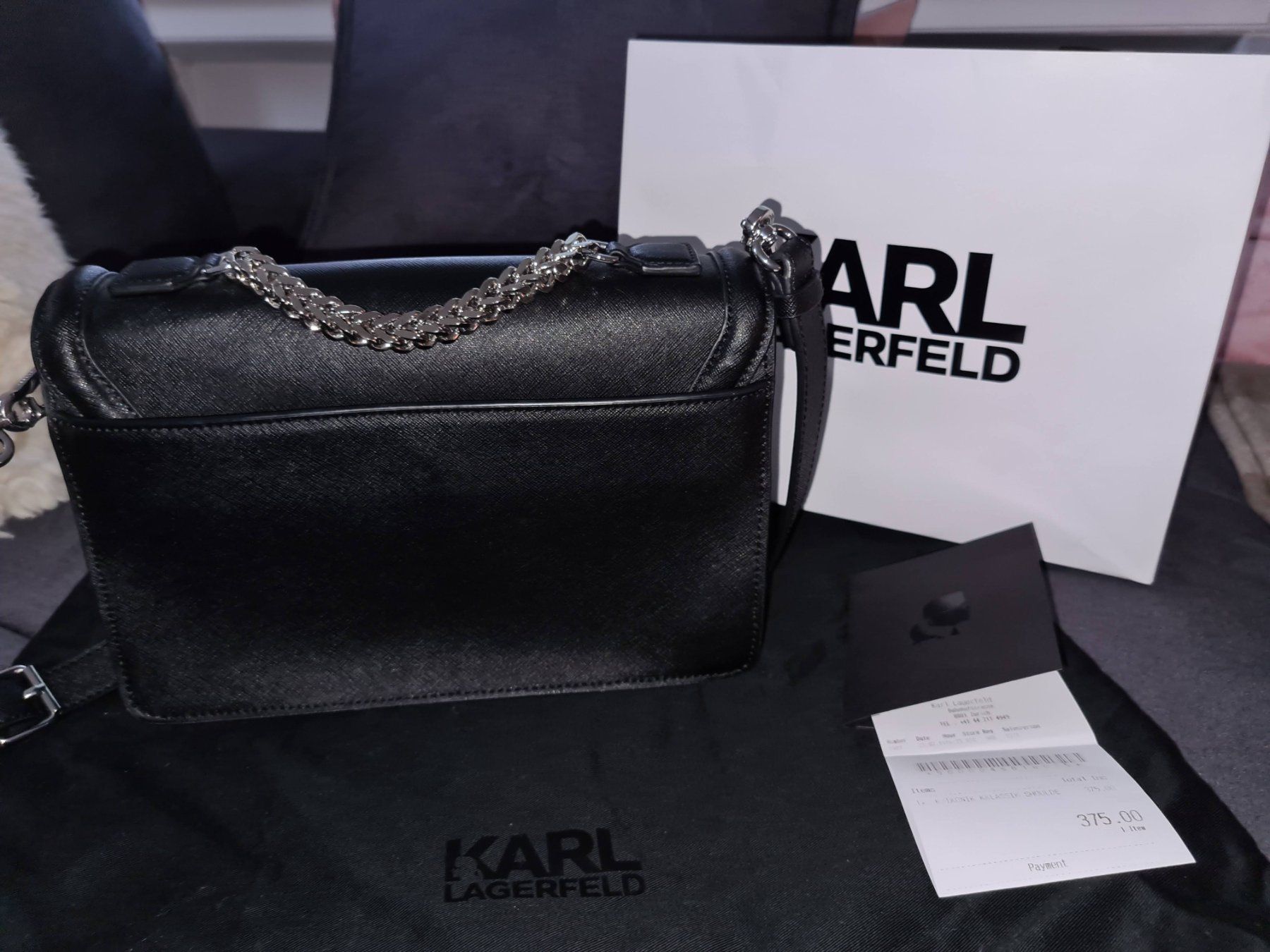 Taschen für Damen: Karl Lagergeld Leather Bag- NEW – Neu und originalverpackt aus Küsnacht ZH von SusapP 2