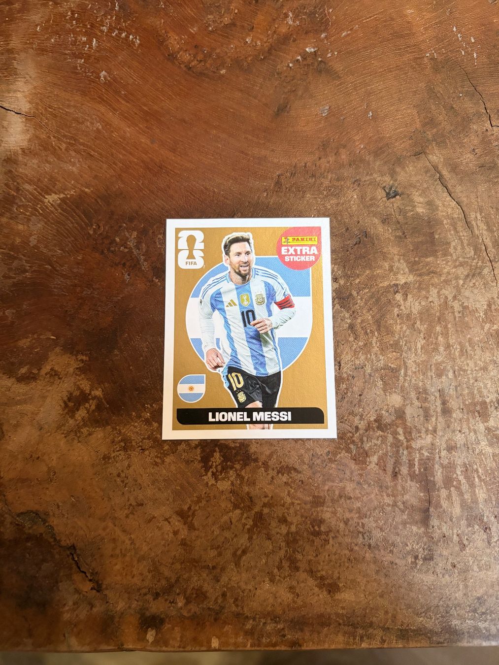 WM2026 Panini Messi Extra Sticker Gold (Neu (gemäss Beschreibung)) in ...